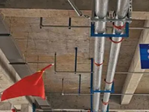 望江管廊支架的安装方法
